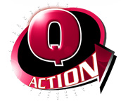 Q-action cleaner logo